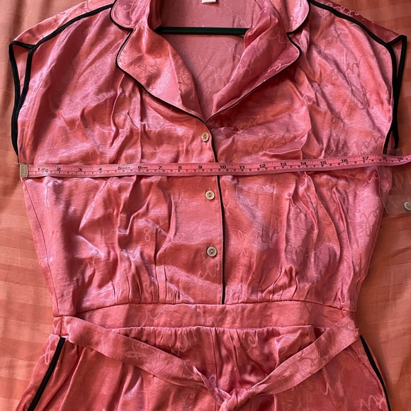 Victoria Secret Satin Romper - Pink - Picture 3 of 5